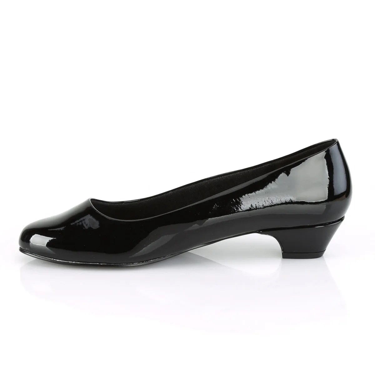 1 Inch Heel GWEN-01 Black Pat