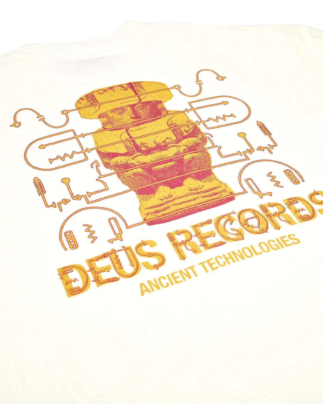 ANCIENT TECH TEE - VINTAGE WHITE