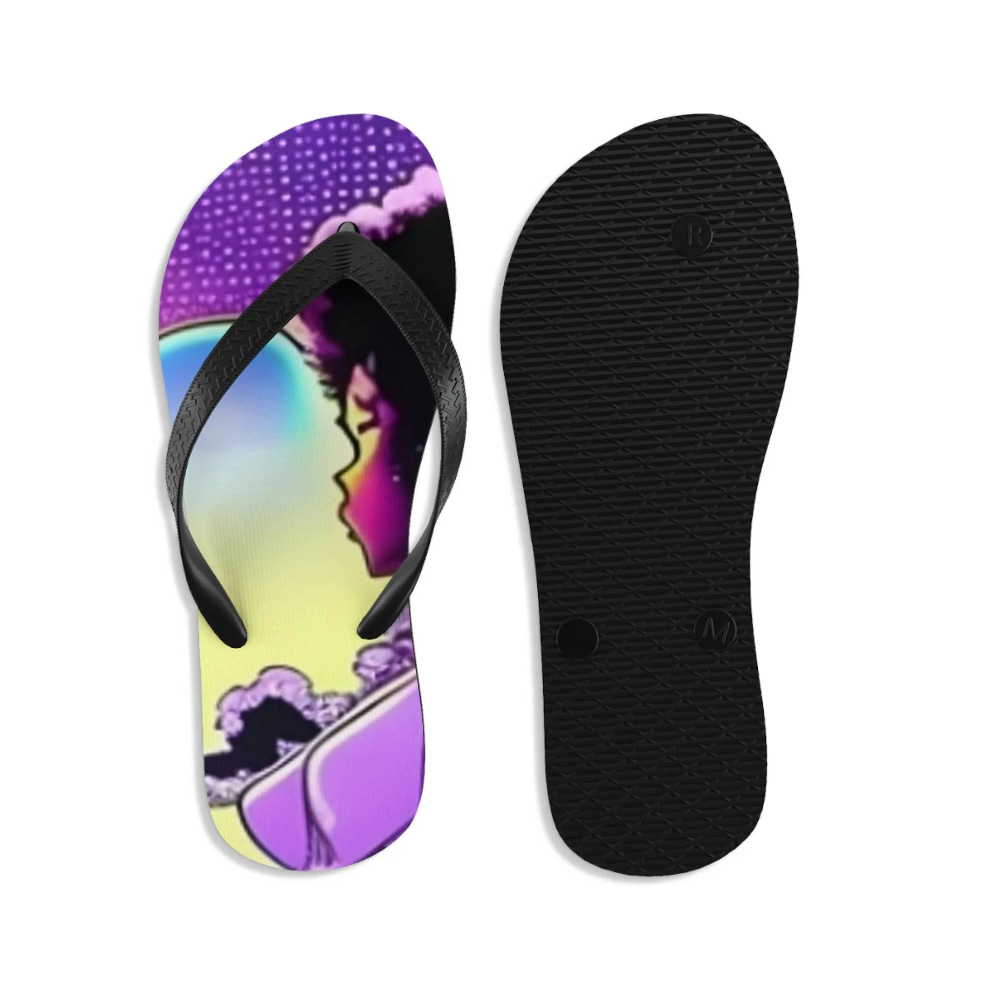 Anime girl Unisex Flip-Flops