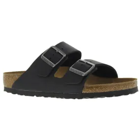 Arizona Waxy Leather Unisex Slide Sandals