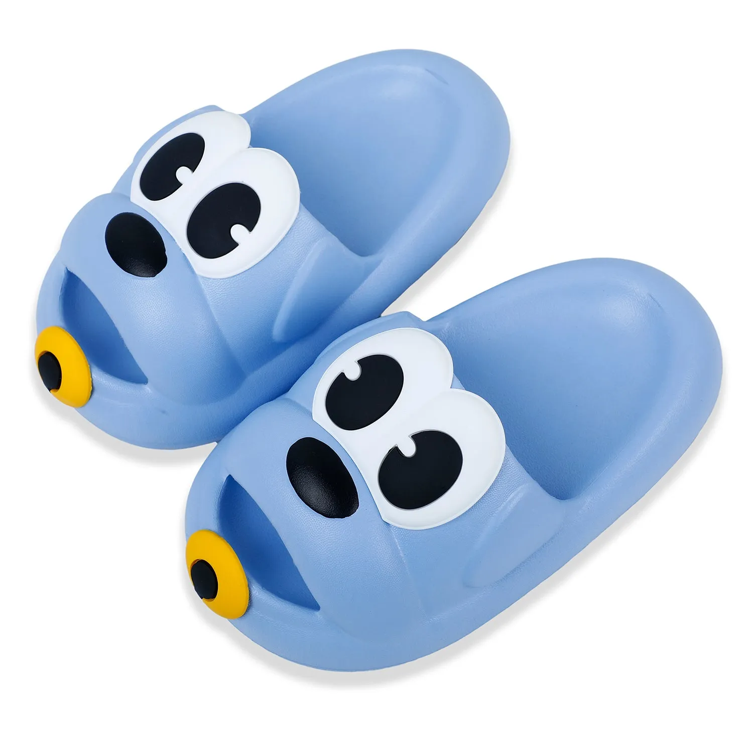 Baby Moo Dog Waterproof Soft Slippers Anti-Skid Sliders - Blue