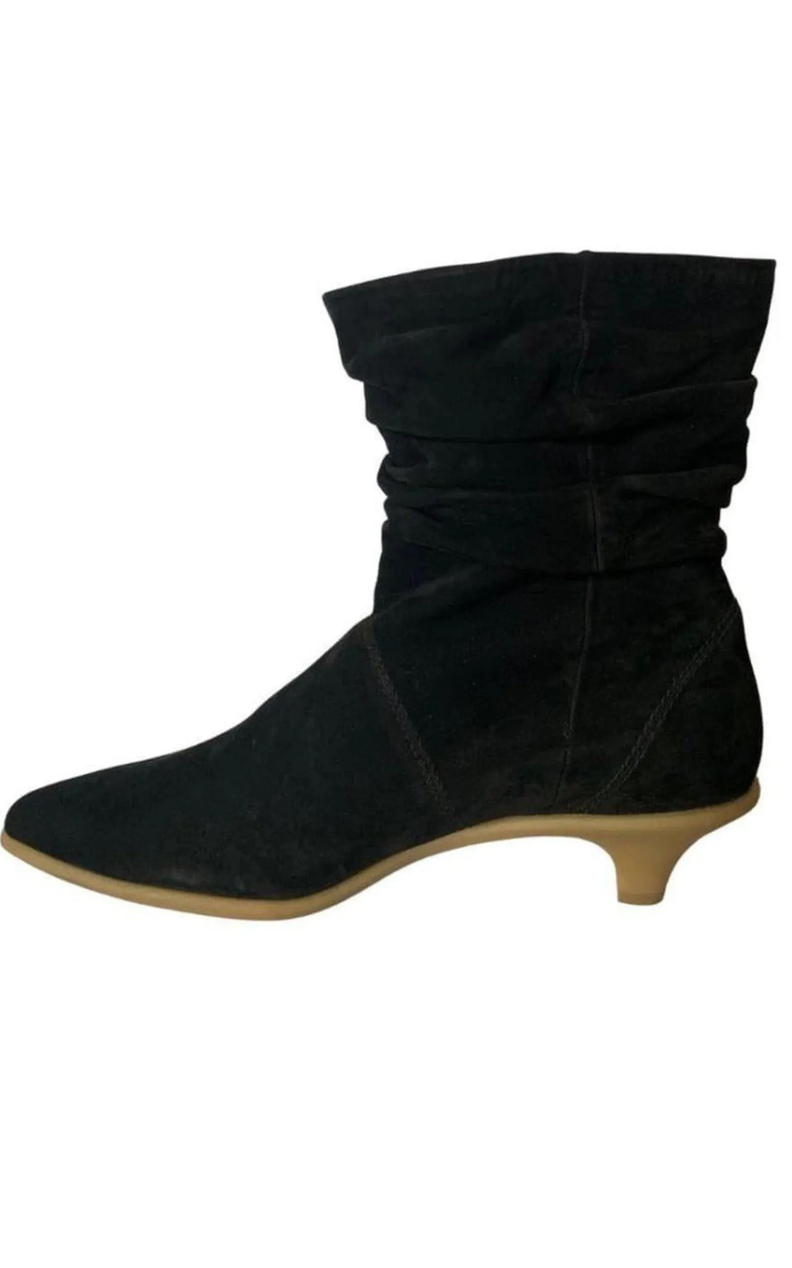 Black Comfortable Leather Boots