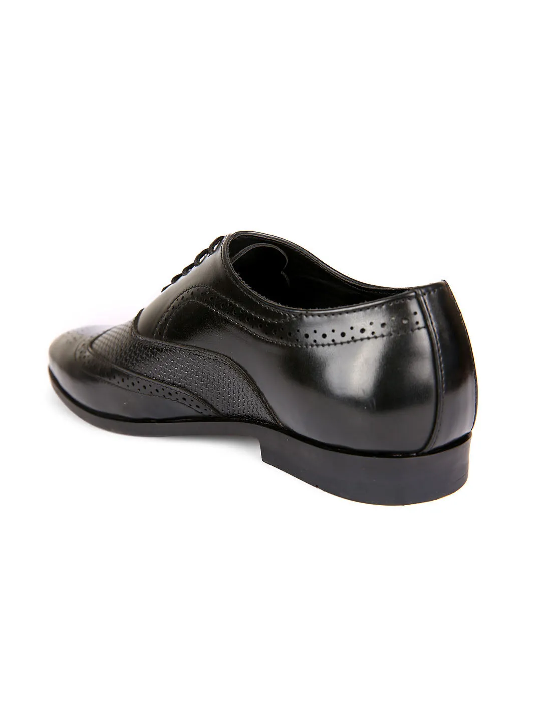 Black Formal Brogue Shoes