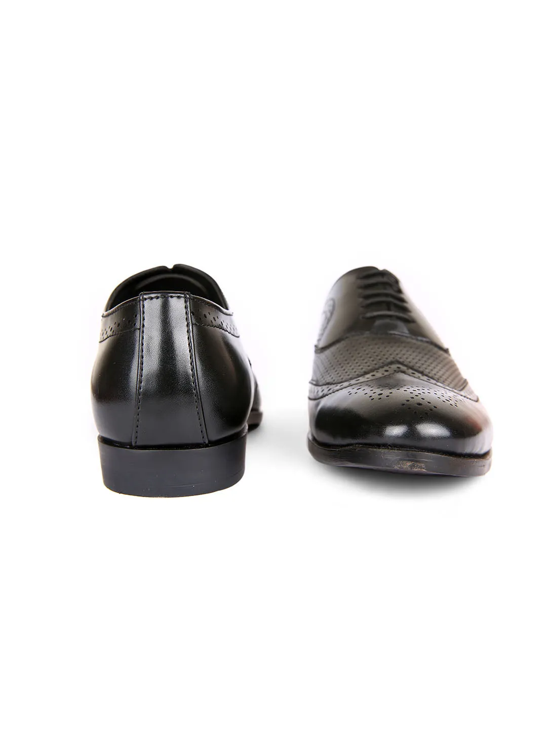 Black Formal Brogue Shoes