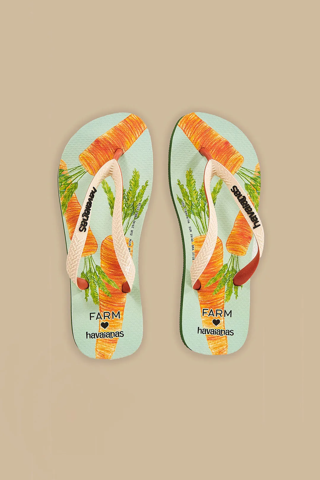 Blue Carrots Havaianas Sandals