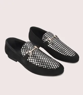 BM4396-BLACK-Men Formal Slip-on's