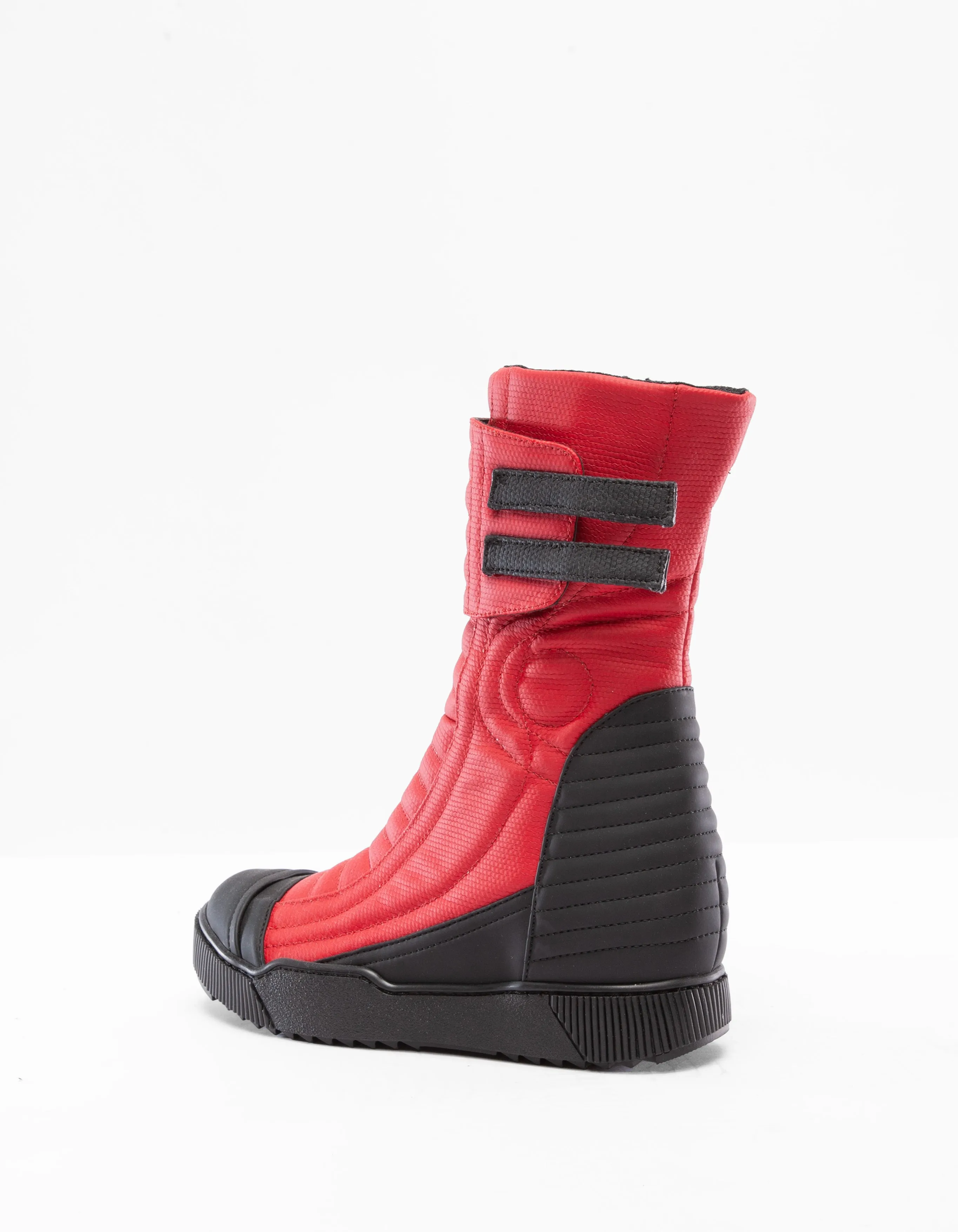 BOOTS RED OVERWALK W