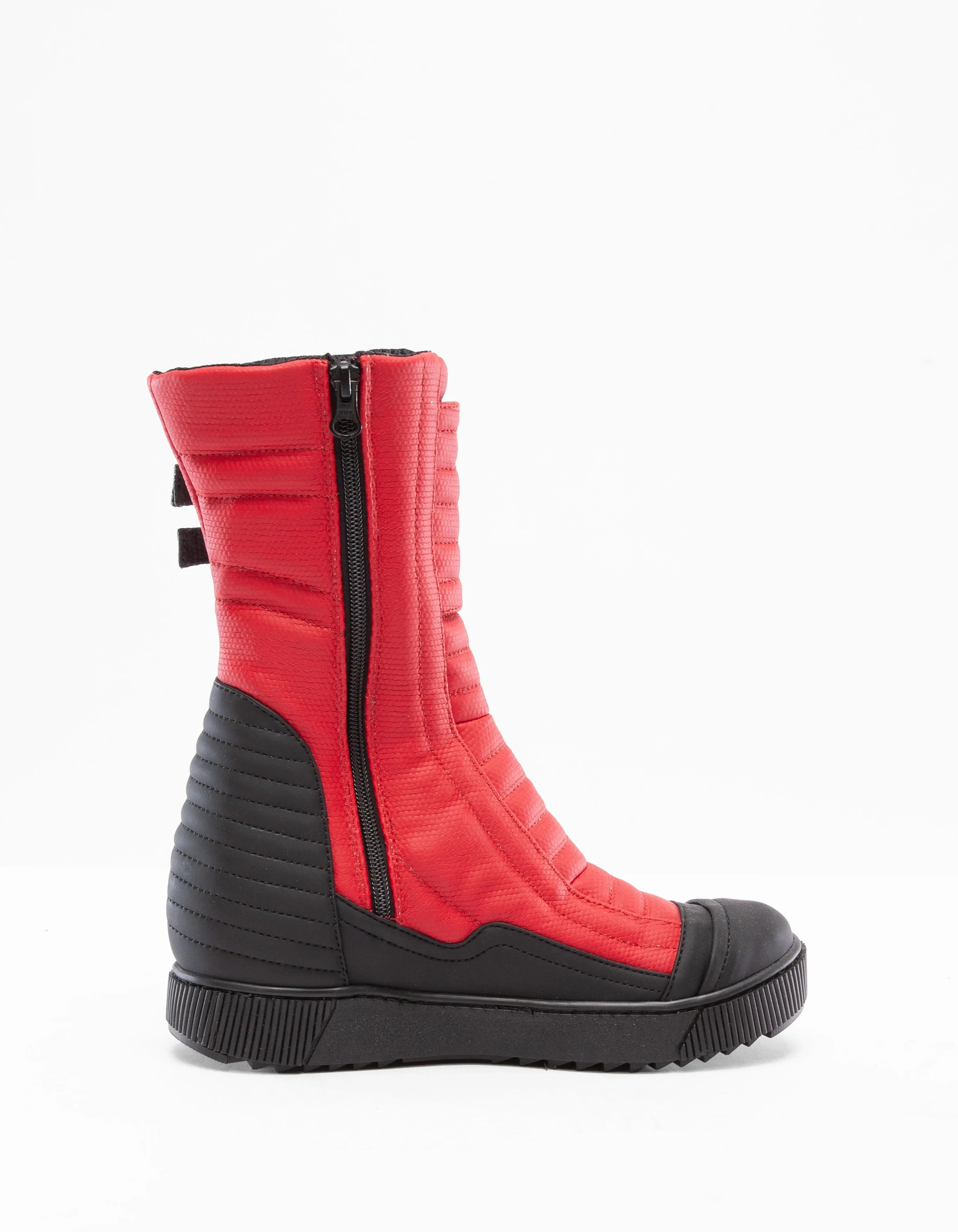 BOOTS RED OVERWALK W