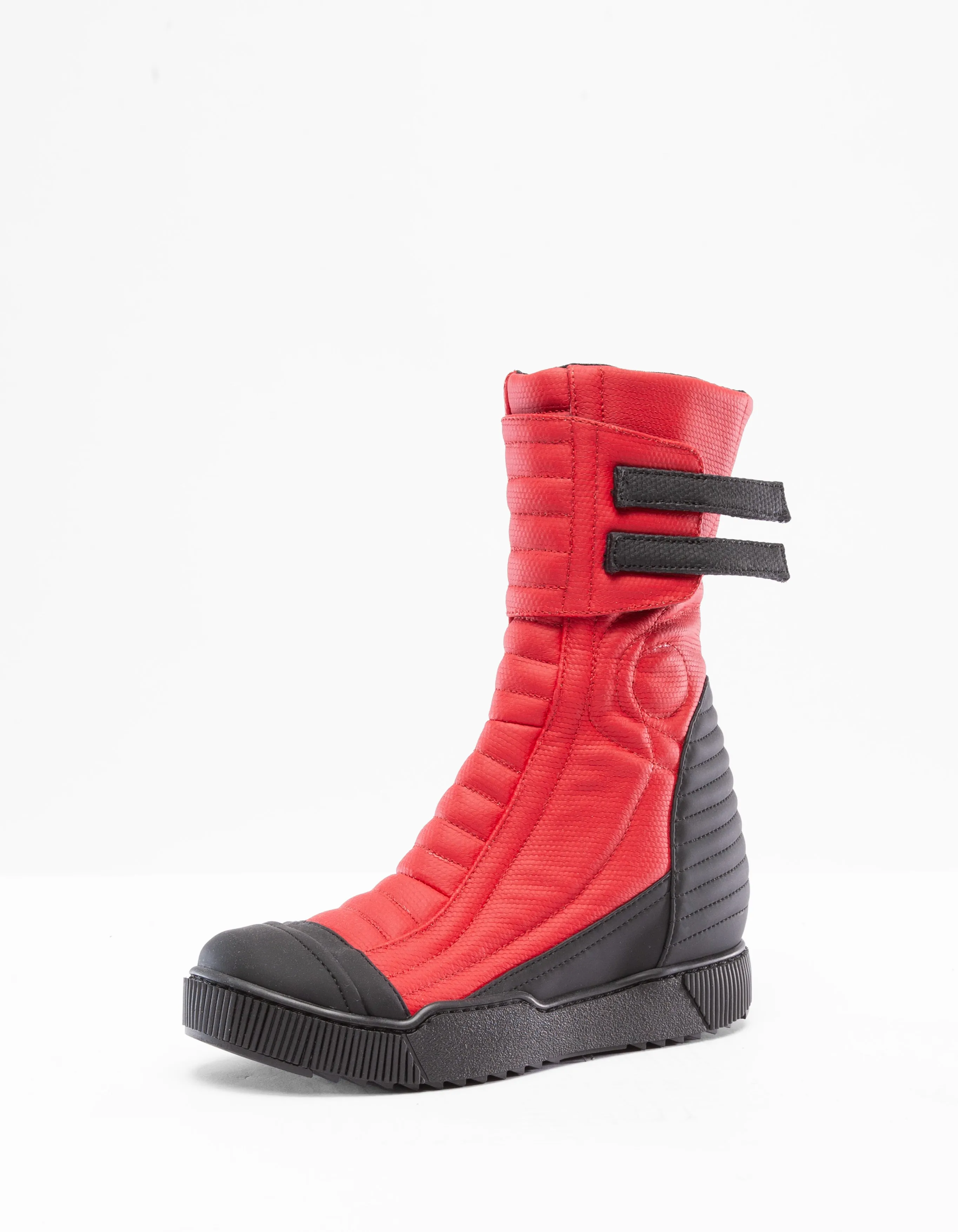 BOOTS RED OVERWALK W