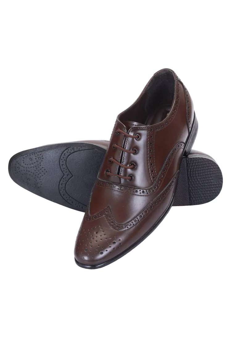 Brown Formal Brogue Shoes