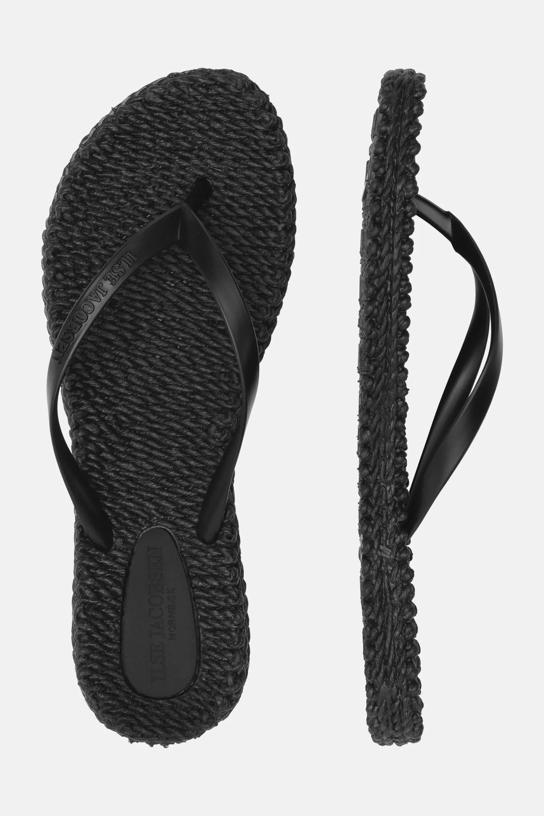 CHEERFUL FLIP FLOPS (BLACK) - ILSE JACOBSEN