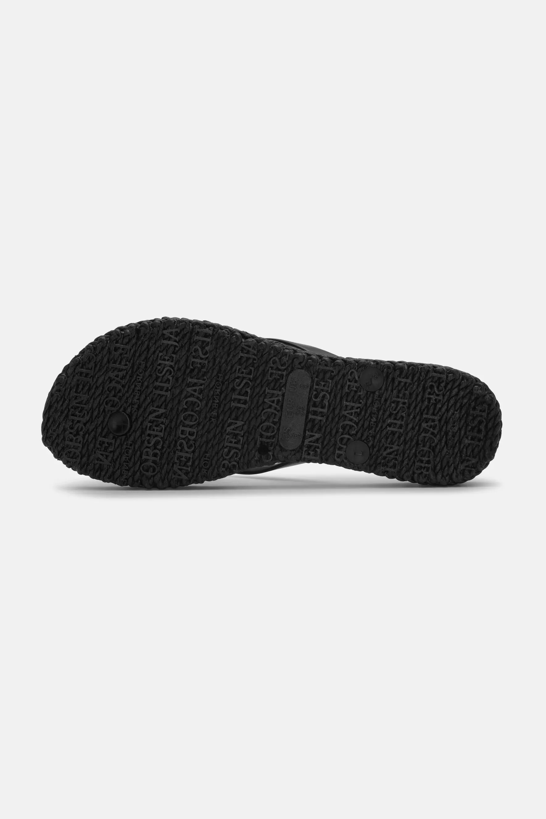 CHEERFUL FLIP FLOPS (BLACK) - ILSE JACOBSEN