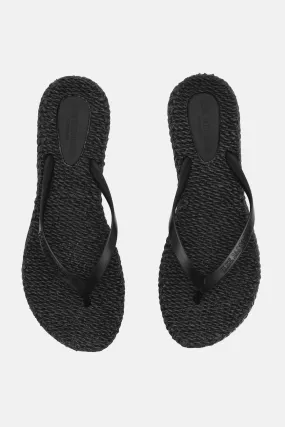 CHEERFUL FLIP FLOPS (BLACK) - ILSE JACOBSEN