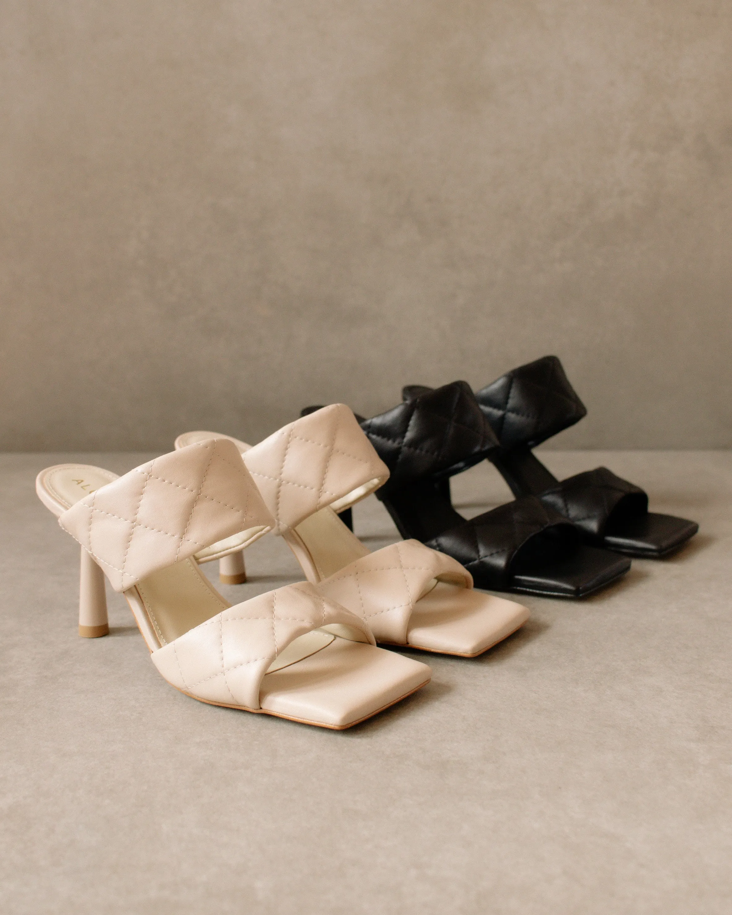 Conner Cream Leather Sandals