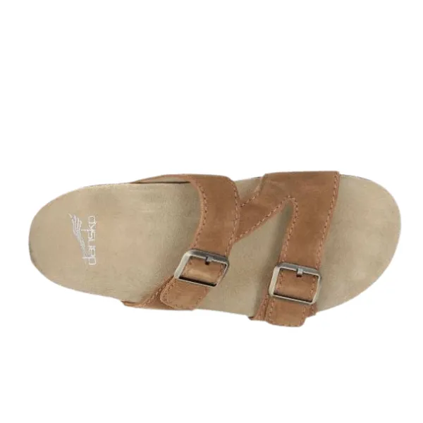 Dansko Women's Dayna Tan Suede Sandal