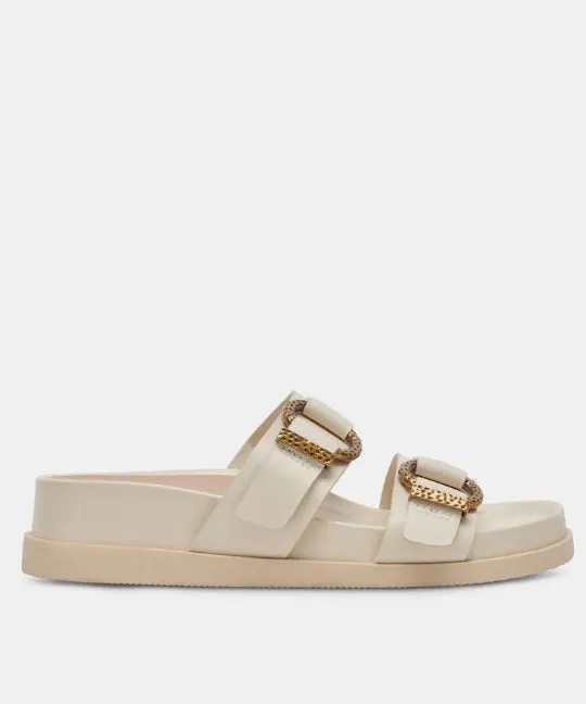 Dolce Vita Soya Buckle Sandal - Ivory Stella