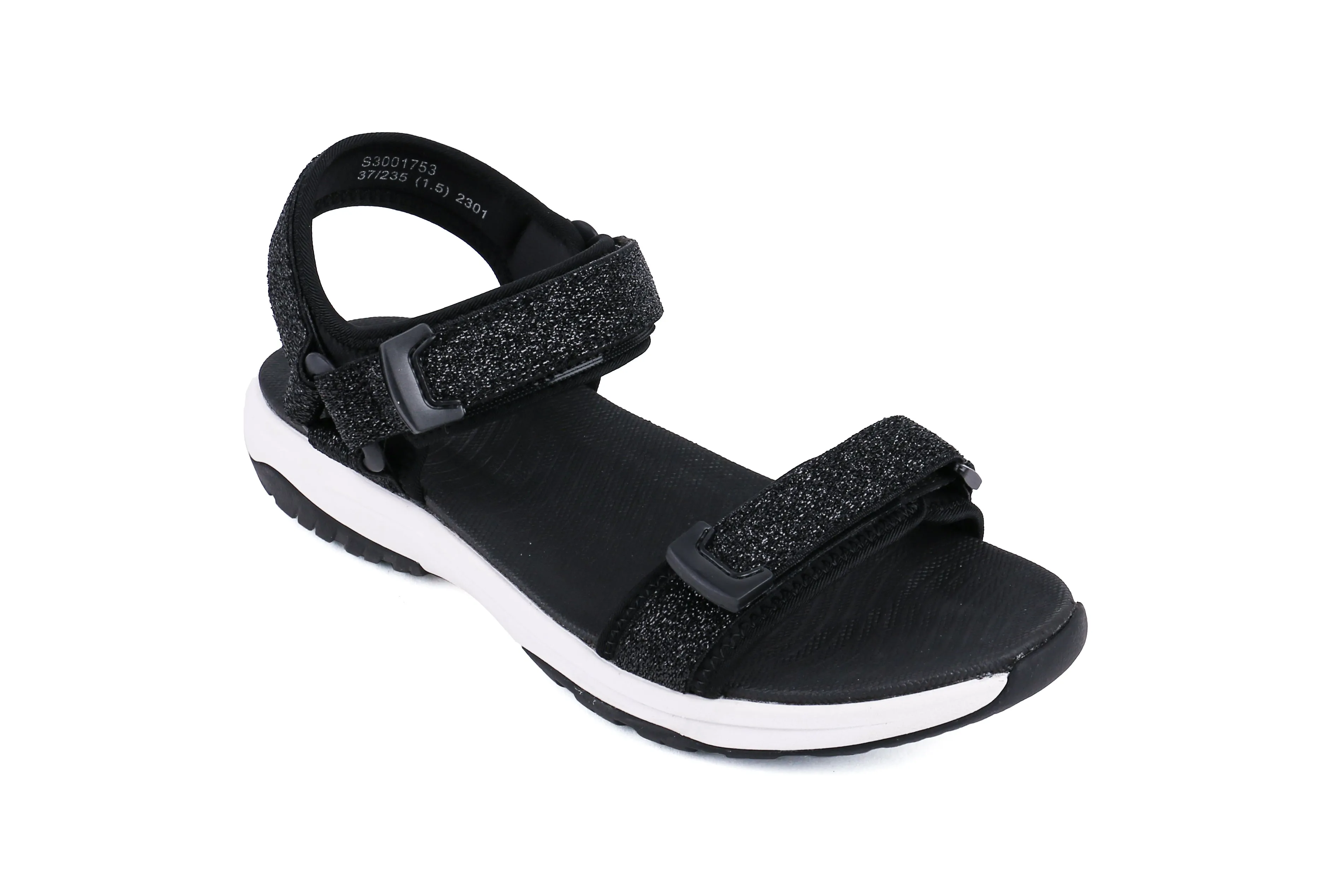 DR.KONG WOMEN TOTAL CONTACT SANDALS DK-S3001753-BLK(RP : $169)