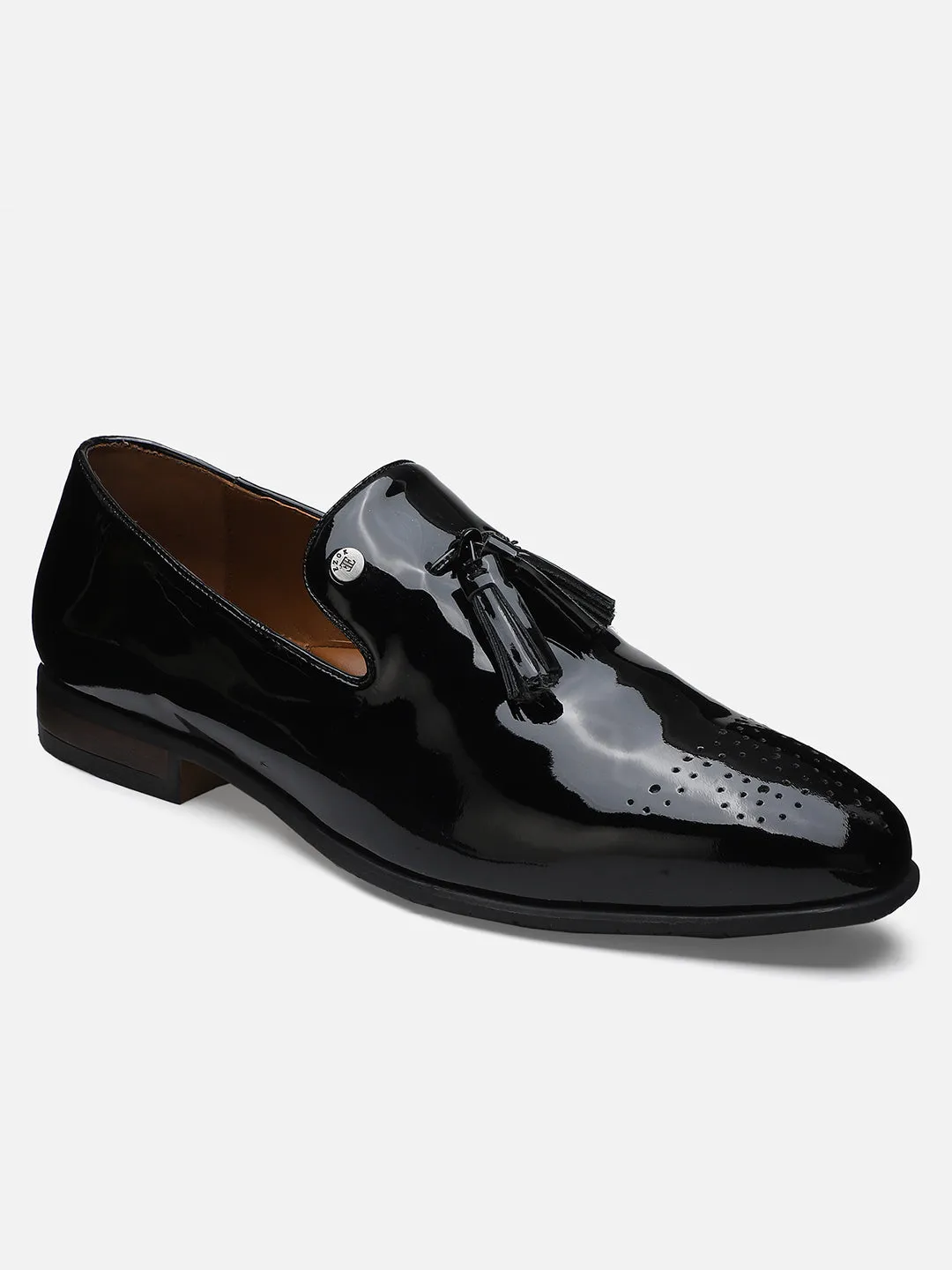 Ezok Men Black Formal Shoes