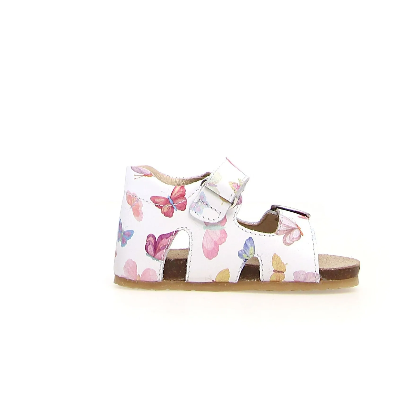 Falcotto Bea Girl's Sandals - Butterflies White