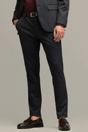 Formal Attire Shadow Grey Suit Trouser