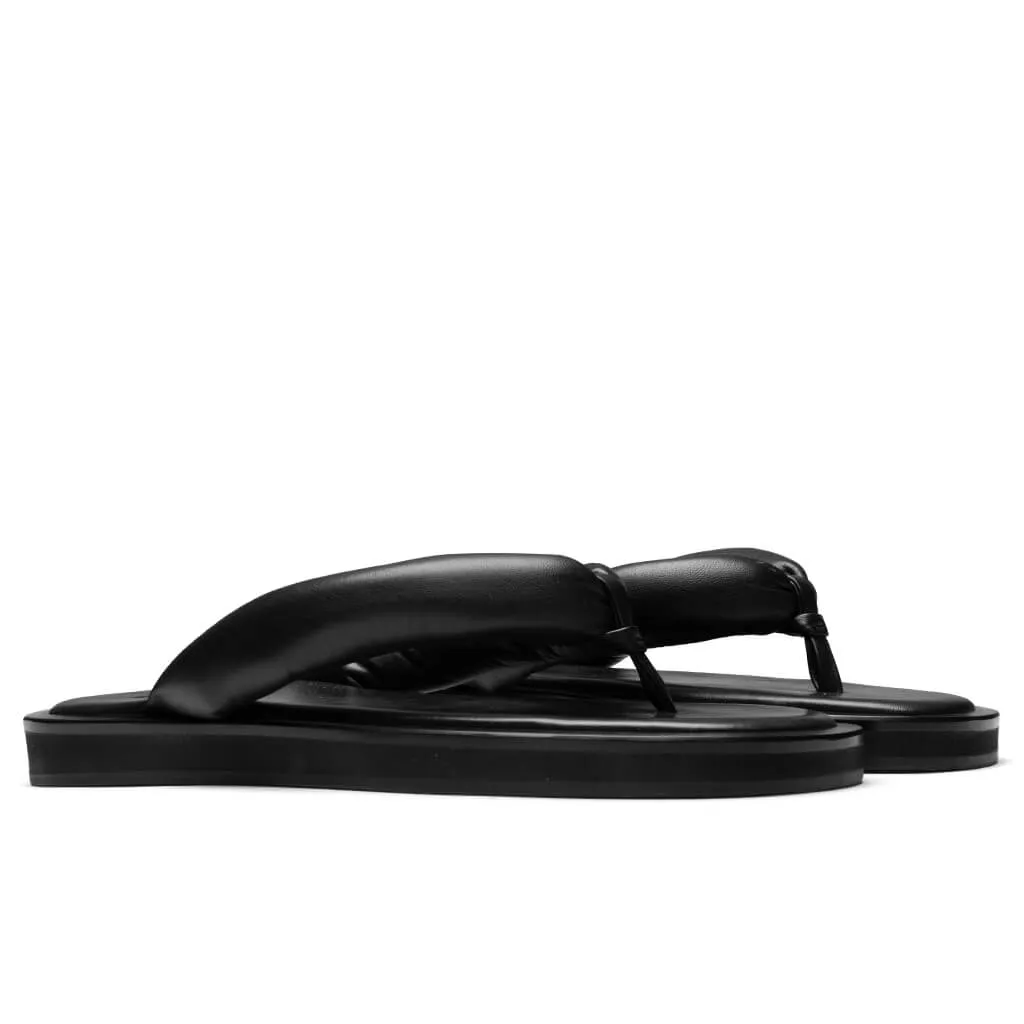 Geta Flip Flops - Black/Black