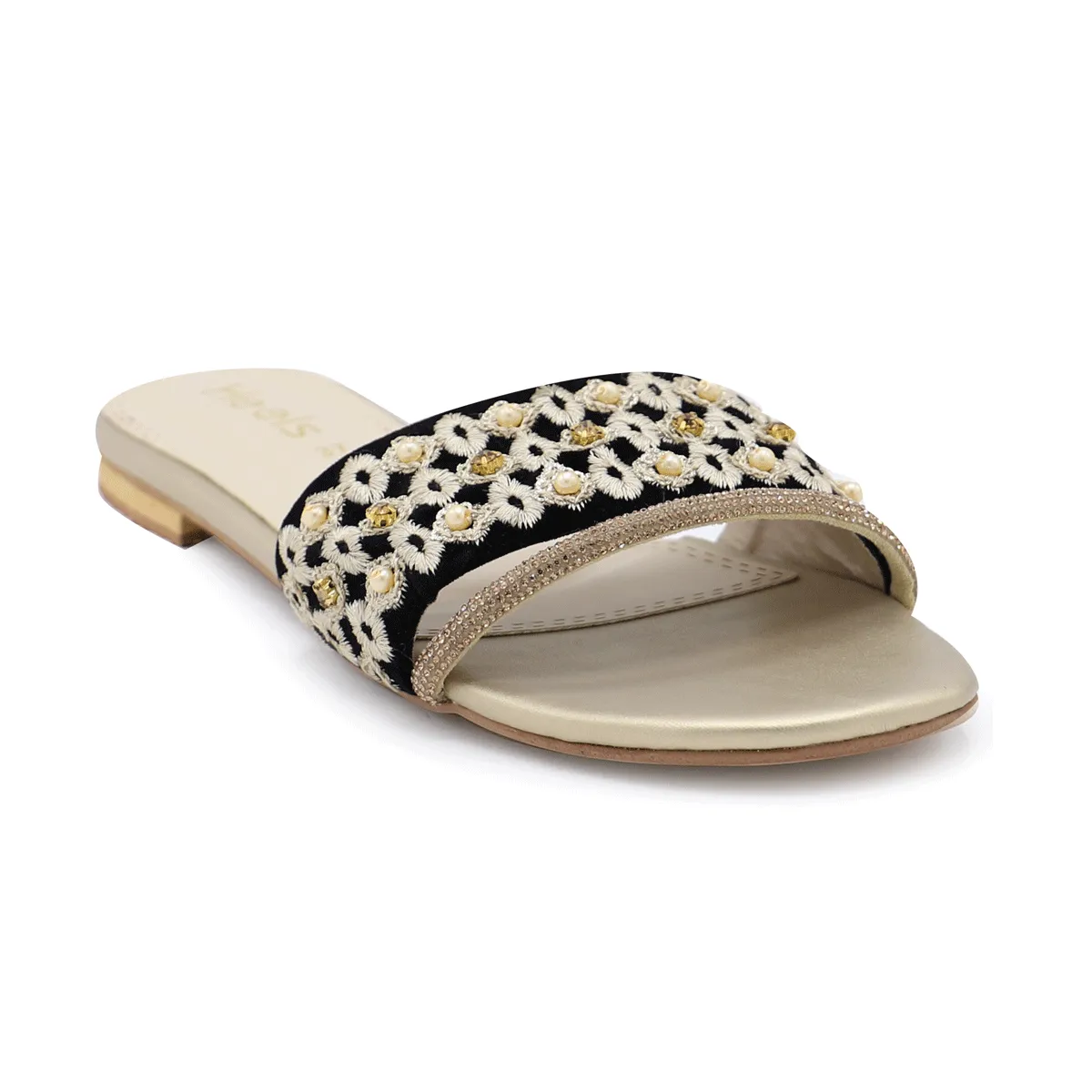 Golden Formal Slipper 035288