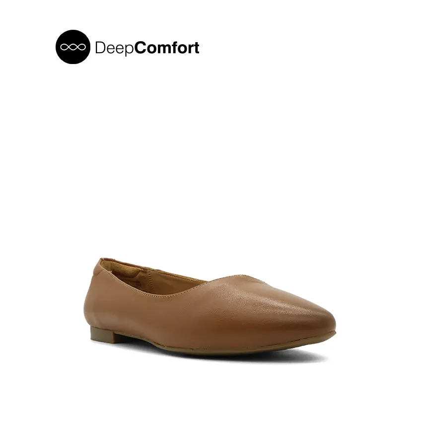 Henriette Vague TC Women's Shoes - Cognac Leather