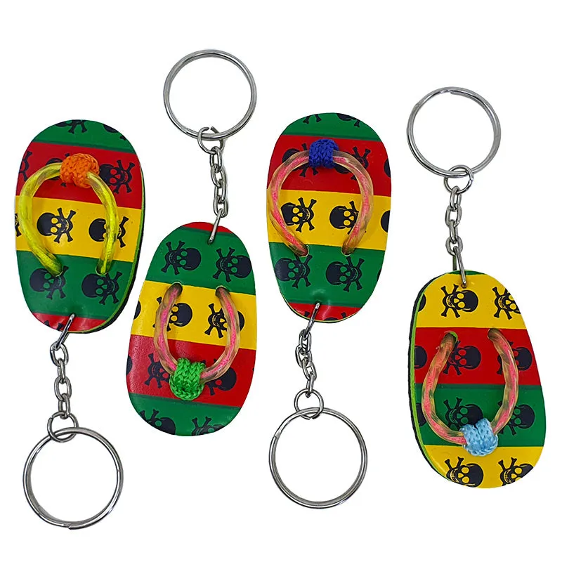 Keyring flip flops