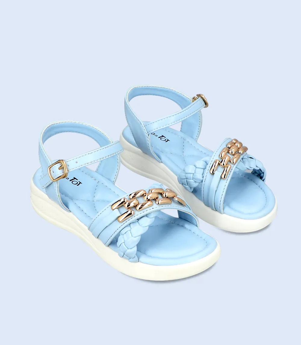 KG0104-ICE BLUE-Girls Casual Sandal