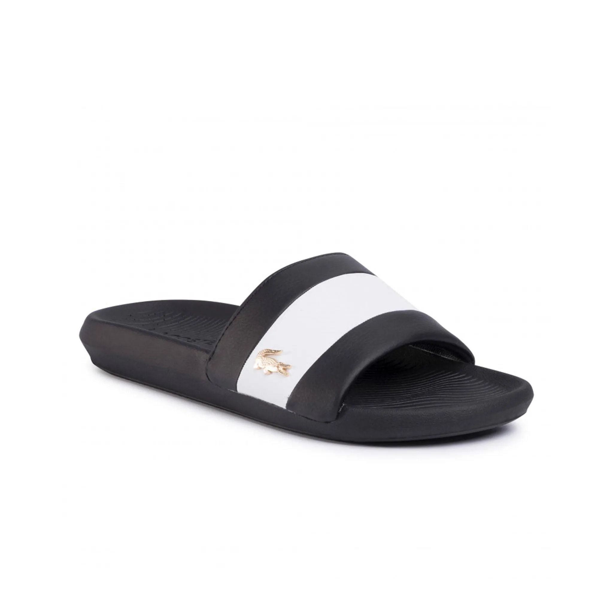 Lacoste Croco Slide 120 3 Mens Black Sliders