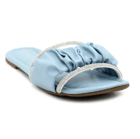 Light Blue Formal Slipper 035260