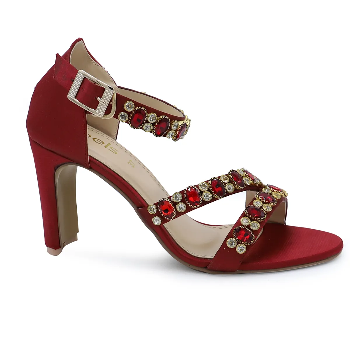 Maroon Bridal Sandal 066622