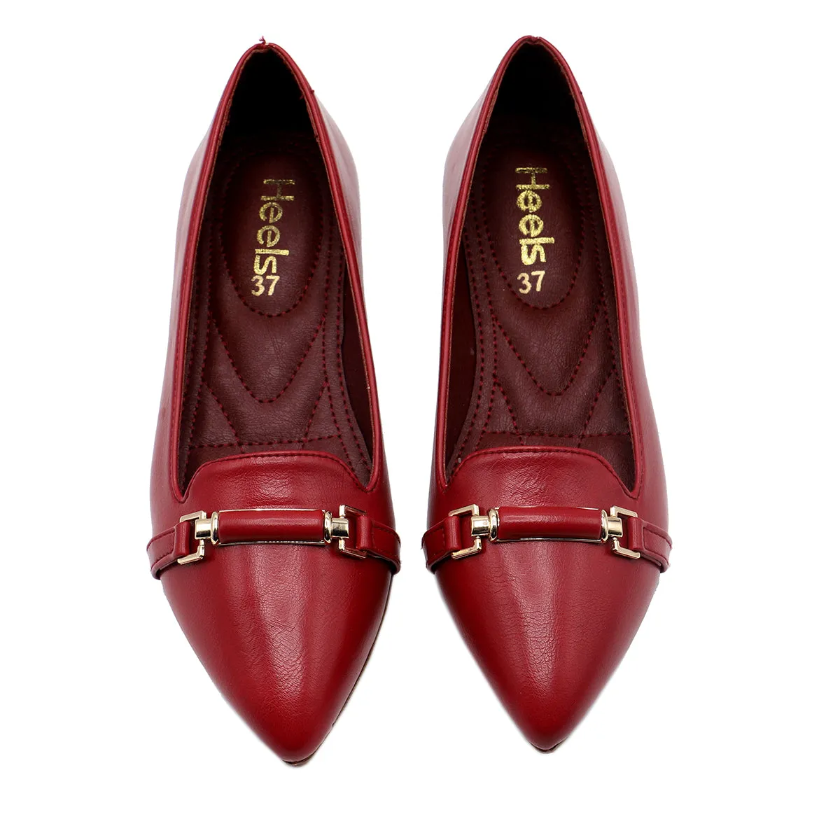 Maroon Formal Pumps L00900008