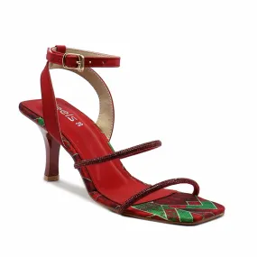 Maroon Formal Sandal 055434