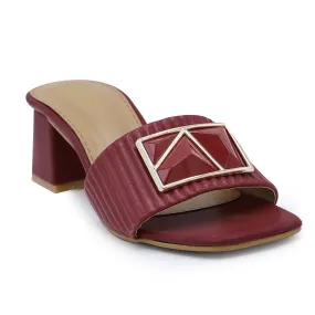 Maroon Formal Slipper 040693