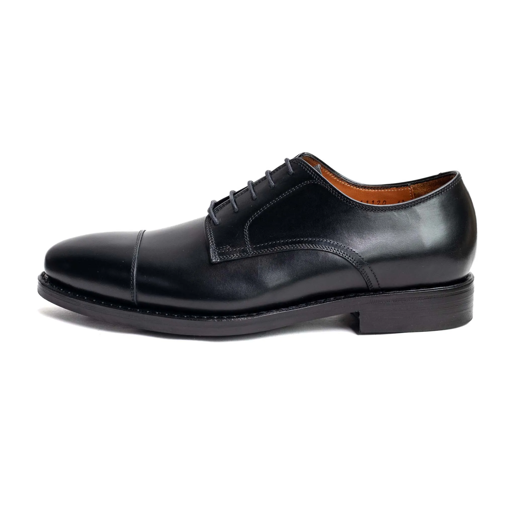 Men's Cap Toe Derby / Black Calf 98782