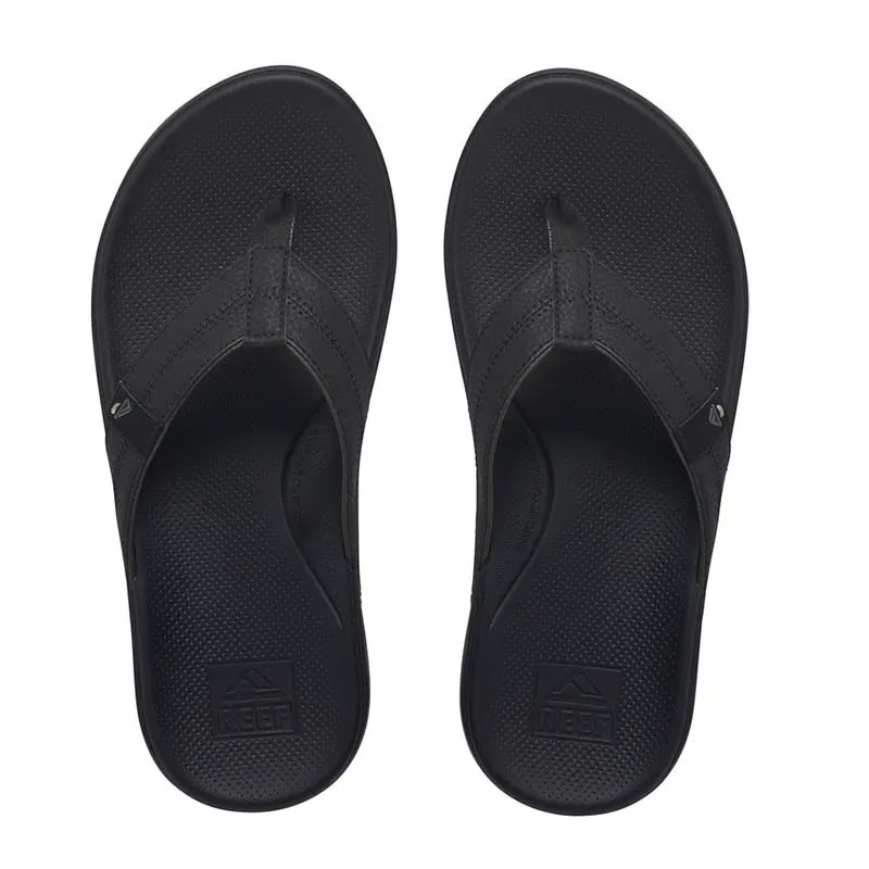 Men's Reef Cushion Phantom Sandals in Black