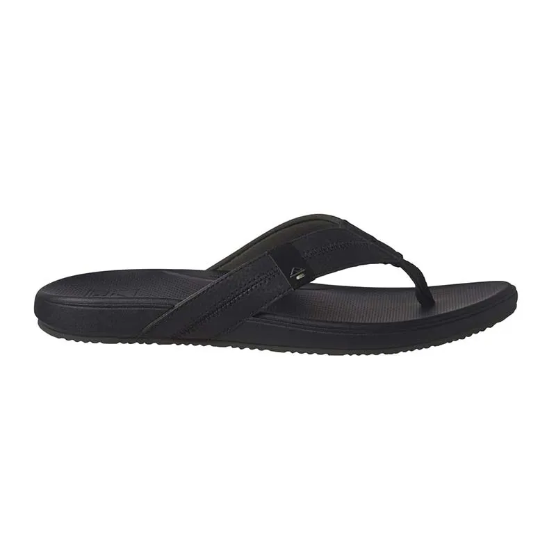 Men's Reef Cushion Phantom Sandals in Black