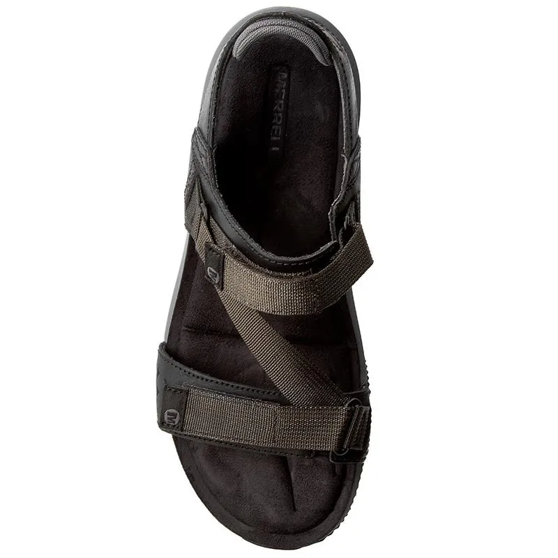 Merrell Terrant Breathable Mens Black Sandals