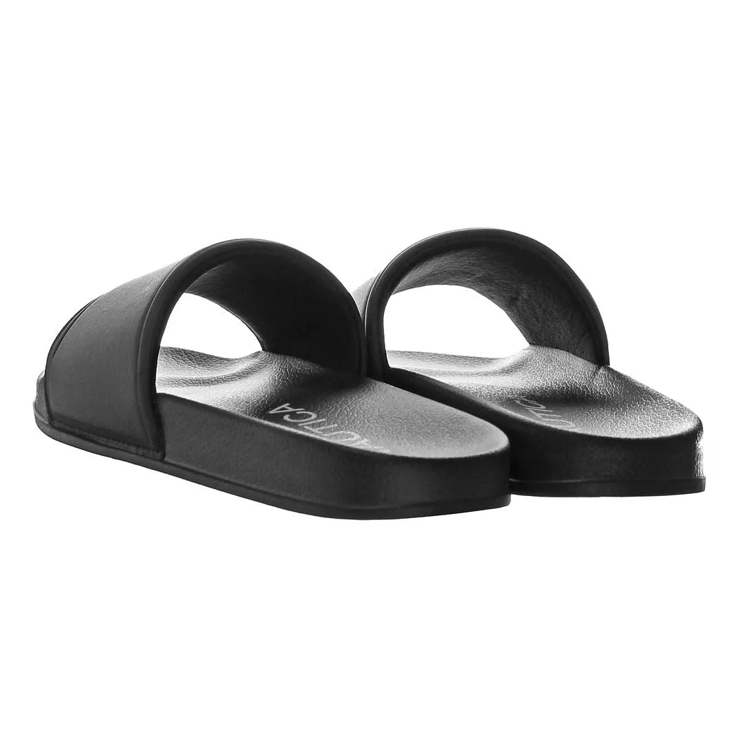 Nautica Habrour Black Mens Flip-Flops