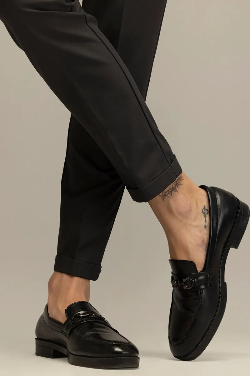 OpulentOasis Black Trousers