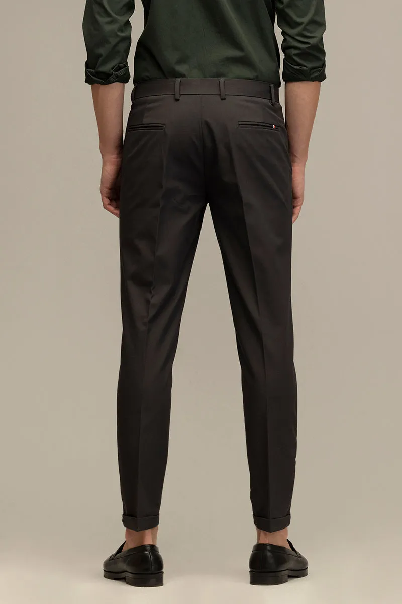 OpulentOasis Black Trousers