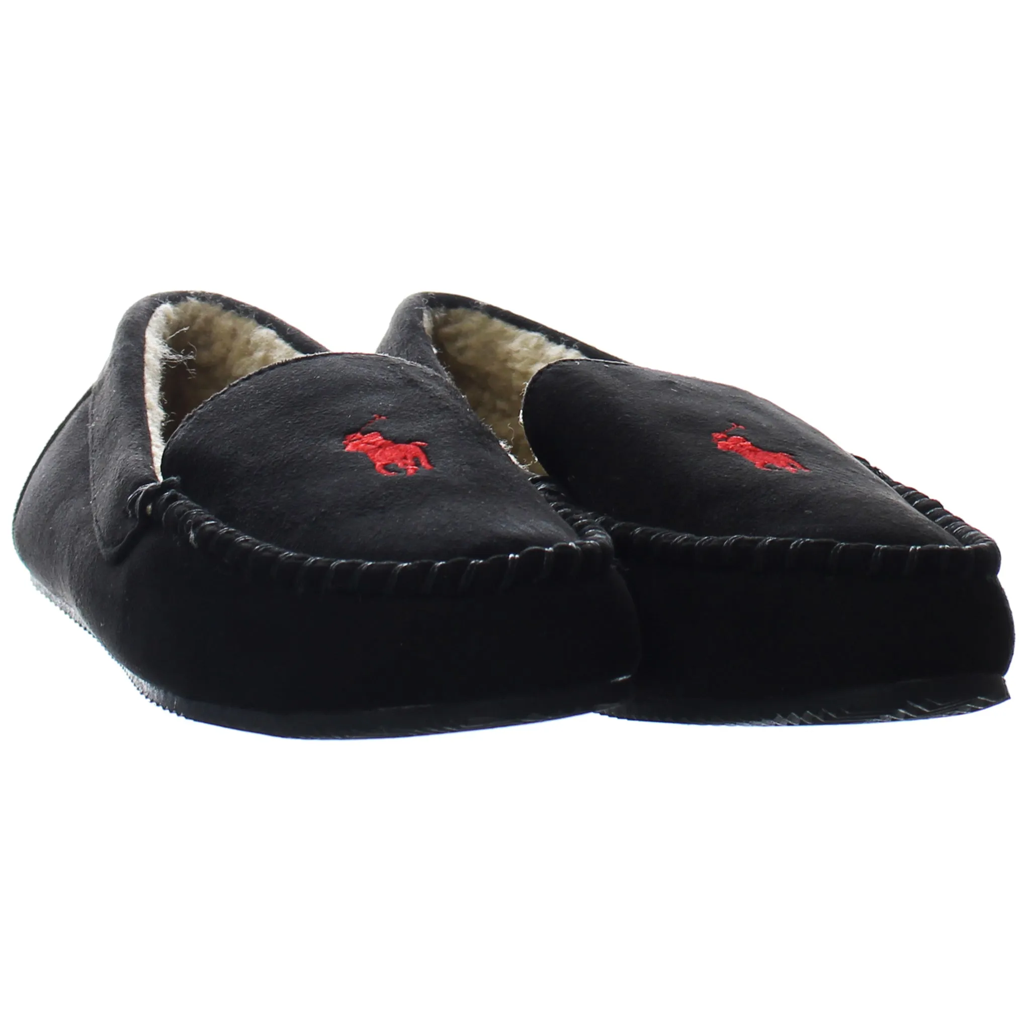 Ralph Lauren Dezi IV Black Mens Flip-Flops