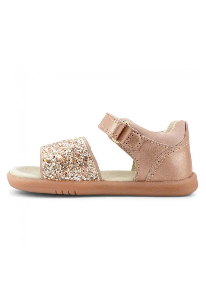 Rose Gold Sparkle Gem Sandals i-Walk