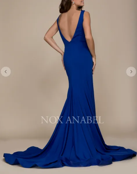 Royal Formal Maxi Dress