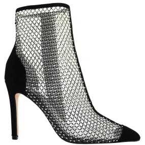 Ted Baker Junapah Crystal Mesh Womens Black Boots