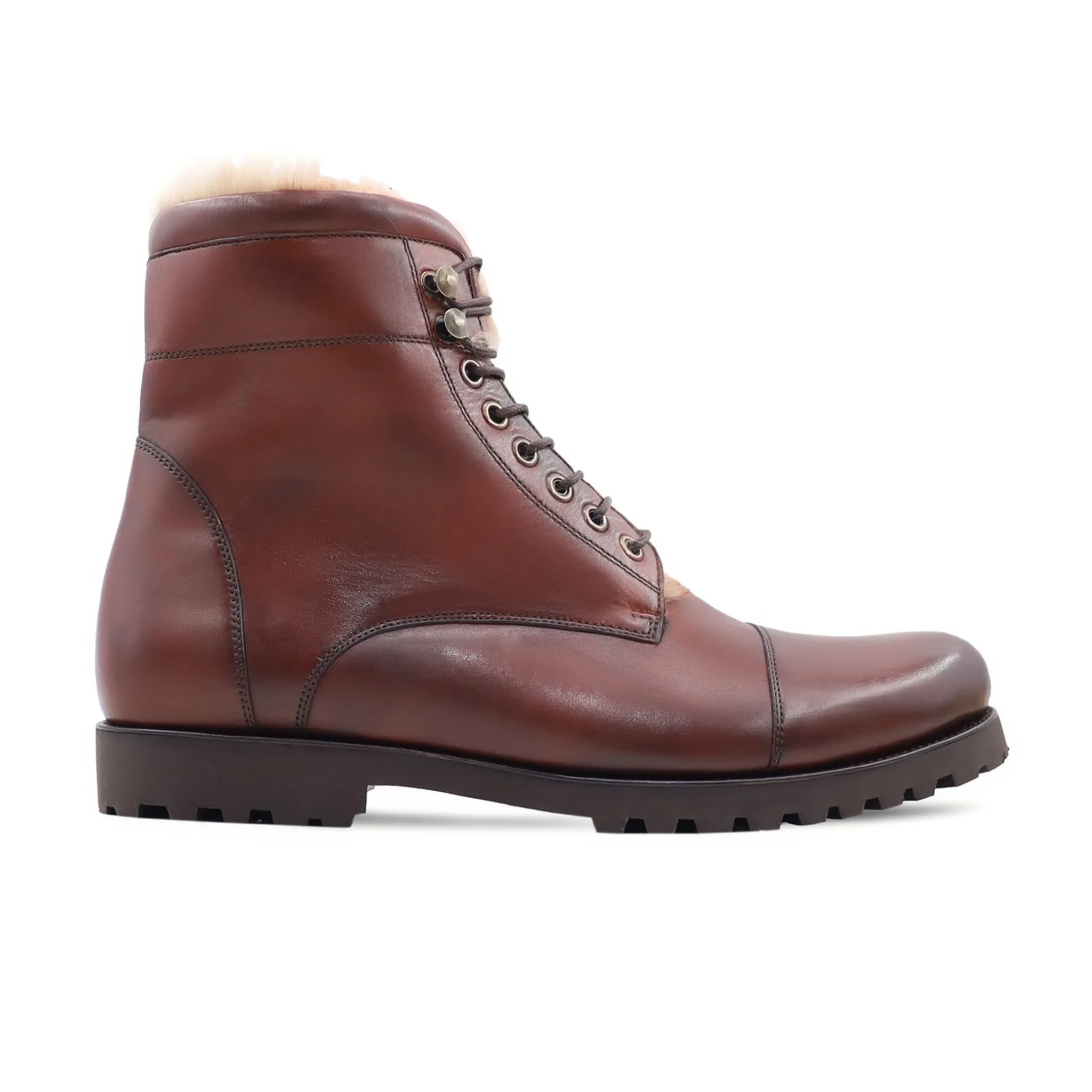 Vilvord - Men's Burnish Brown Calf Leather Boot