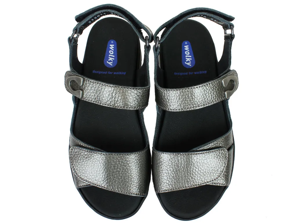 Wolky Sandals Medusa Anthracite